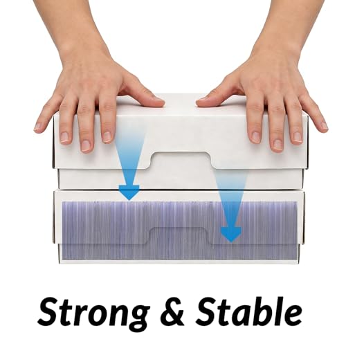 4-Pack Top loader Trading Card Storage Box,12000Count - Image 7