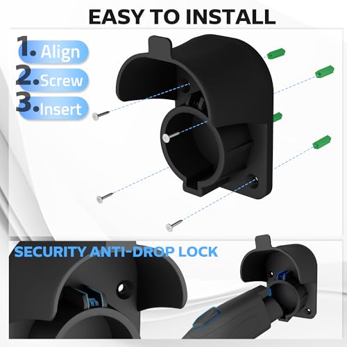 EV Charger Holder for SAE J1772, Wall-Mount Electric | All Products - Image 6