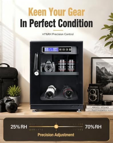 30L Camera Dry Cabinet, Electronic Dehumidifier Storage Cabinet - Image 5