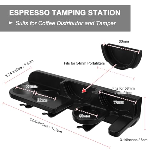 Espresso Tamper Holder Station Laelr Wall Mounted Coffee - Image 4