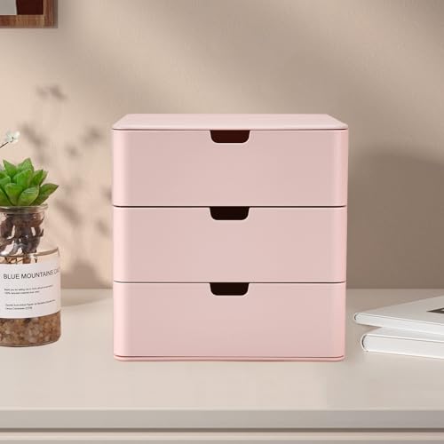 3-Drawer Vanity Organizer, Compact Storage Organization Drawers - Image 7