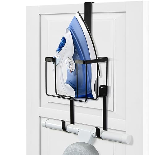 Over The Door/Wall Mount Ironing Board Hanger, Laundry - Image 2