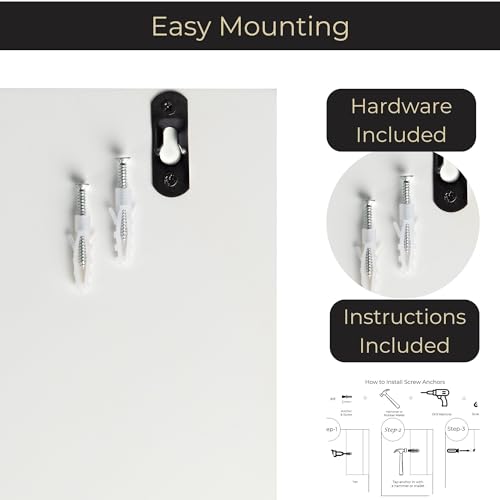 BLU MONACO | Wall Mount Key Holder with Mail Organizer | - Image 6