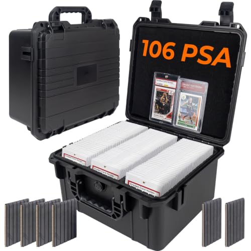Graded Card Case Holds 106 PSA Slabs, Premium Storage Box - Image 2