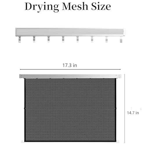 LETINE Wall Mounted Drying Rack: Retractable Indoor - Image 4