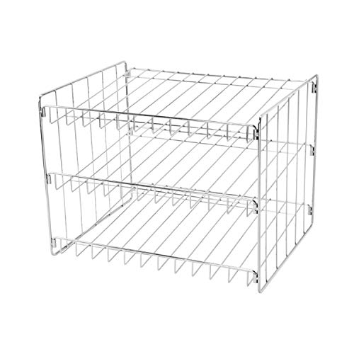 Kitchen Details 3 Tier Can Organizer | Chrome Steel Canned Food - Image 4