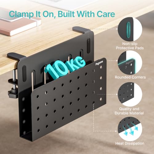 PEGZONE Desk Side Storage Organizer, Fits Flat Edge | All Products - Image 5