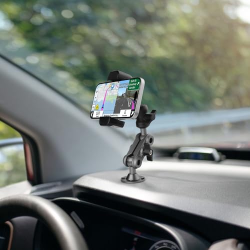 Wall Mount Phone Holder Drilling Base Heavy Duty iPhone - Image 3