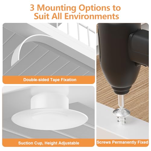 Under Sink Organizer, High Adjustable 2 Tier Under Kitchen Sink - Image 7