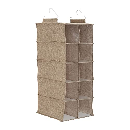 Household Essentials 10‑Pocket Hanging Shoe Organizer - Image 2