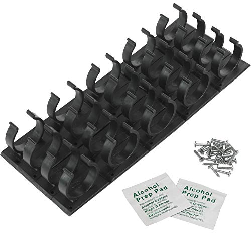 Simple Houseware Spice Gripper Organizer- 4 Strips, Holds 20 Jars - Image 3