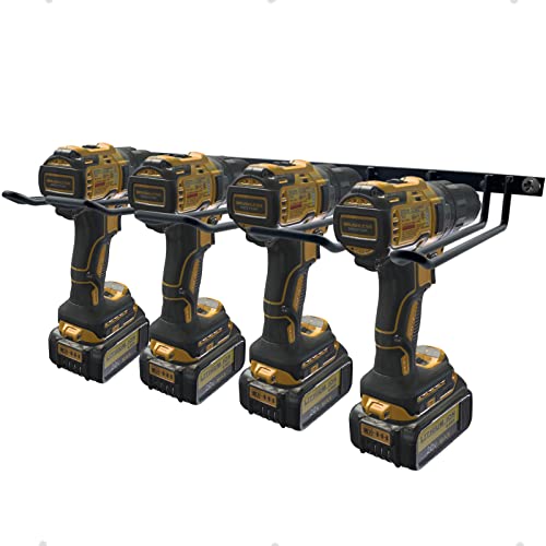 Drill Holder, Power Tool Organizer, Wall Mount 4 Cor | All Products - Image 2