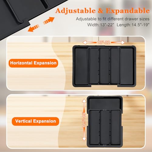 Spaclear Large Kitchen Utensil Drawer Organizer Expa | All Products - Image 7