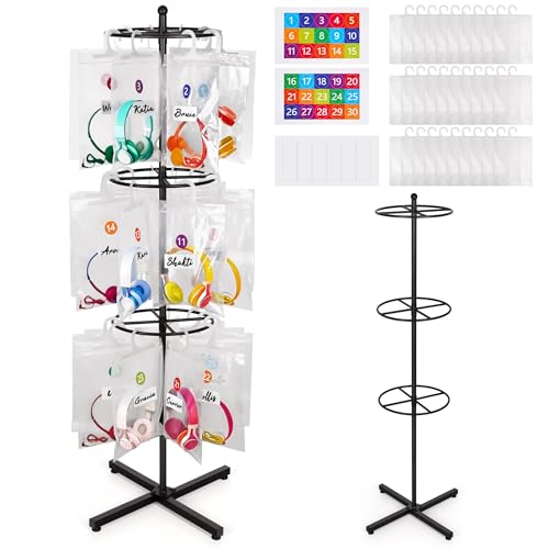 Loghot Freestanding Metal Headphone Storage Stand with 30 - Image 2