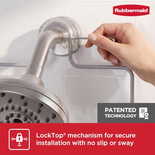 Rubbermaid Hanging Shower Caddy - Rust-Resistant Shower - Image 8