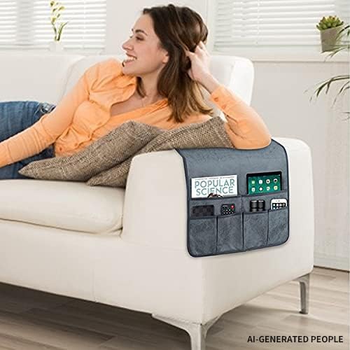 HAOMAIJIA Sofa Armrest Organizer, Remote Control Holder - Image 3