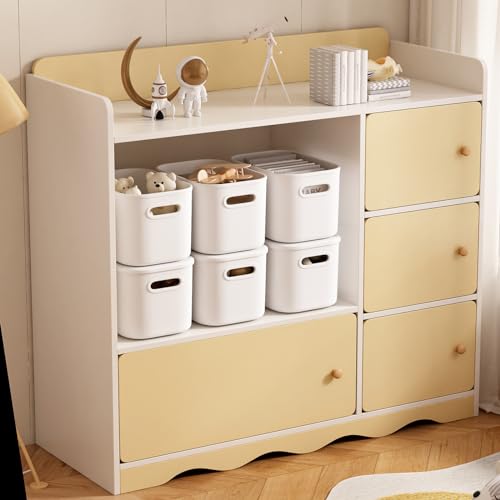 ORGIDOL 6 Pack White Storage Bins with Lids Stackable Storage - Image 7