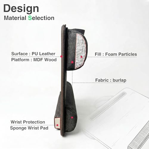 Portable Lap Laptop Desk with Pillow Cushion, Fits up to 15.6 - Image 6