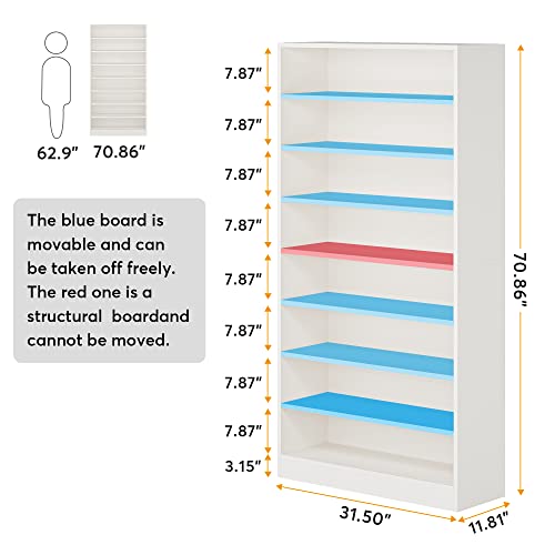 Tribesigns Shoe Cabinet, 9 Tiers 40-45 Pairs Heavy Duty - Image 3