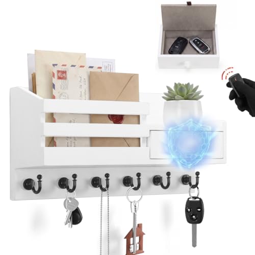 Key Holder Wall Mount with car Key Faraday Box - Image 2