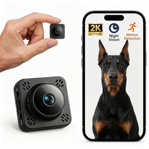 Mini WiFi Camera Nanny Cam with Free Cloud Storage, Small Cameras - Image 2