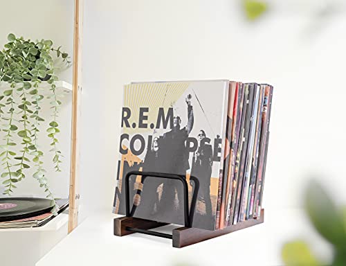 Mkono Vinyl Record Storage Holder Modern Album Display - Image 3