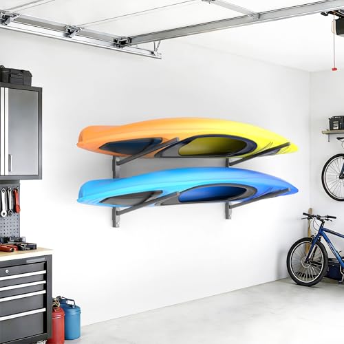 TORACK Heavy-Duty Kayak Storage Rack, Wall Mount Kayak - Image 3