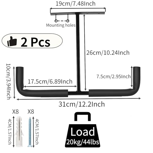 Heavy Duty Ceiling Garage Hooks, Overhead Garage Storage Rack - Image 4