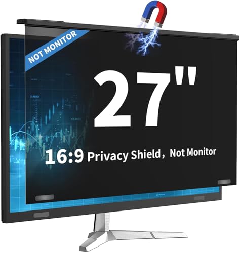 Magnetic 27 Inch Hanging Computer Privacy Screen for 16:9 - Image 2
