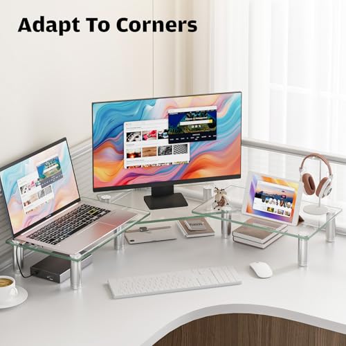 Hemudu Dual Monitor Stand -Adjustable Length and Ang | All Products - Image 5