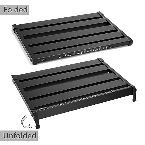 GOKKO Pedal Board with Integrated Power Supply 20.5" x 13.8" - Image 4