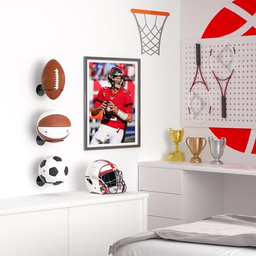 Basketball Wall Mount, Wall Basketball Holder - Image 4