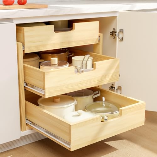 Pull Out Cabinet Organizer, 23''W×21''D Sliding Draw | Pull Out Organi - Image 3