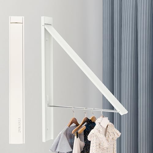Retractable Clothes Drying Rack,Space Saver Wall Mounted - Image 3