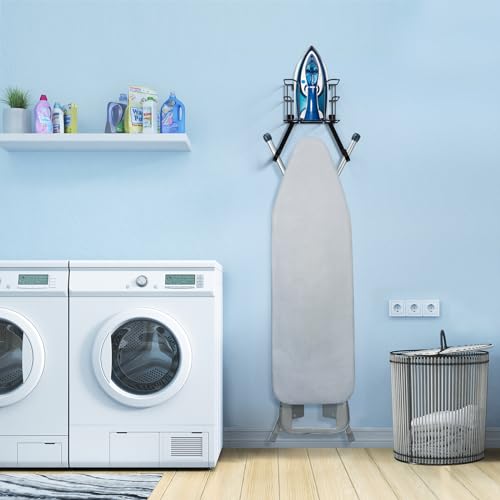 Over The Door/Wall Mount Ironing Board Hanger, Laundry - Image 6