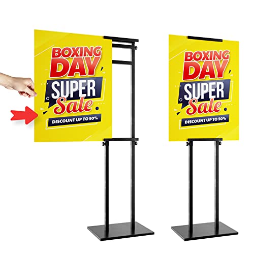WHAUU Display Stand Sign Holder, Heavy Duty Adjustable Poster - Image 6