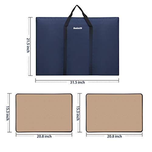Becko US 1000 Piece Puzzle Board, Portable Case with Trays - Image 4