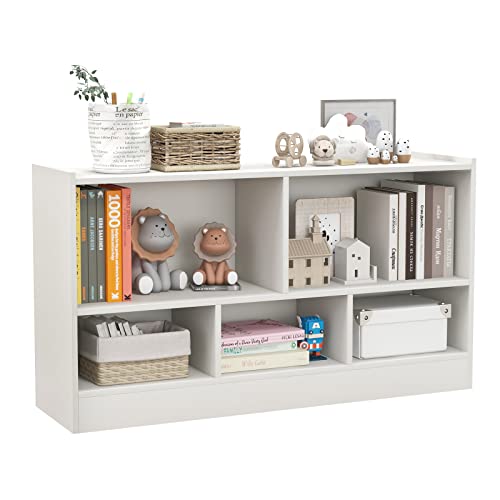 Toy Storage Organizer, 2-Tier Kids Bookshelf - Image 2