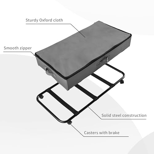 Frassie Under Bed Storage Containers with Wheels Under bed - Image 6