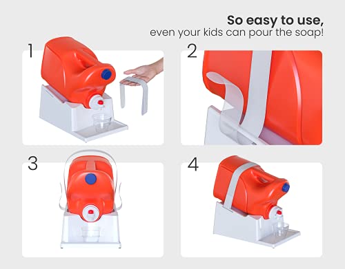 Liquid Laundry Detergent Holder Stand with Drip Tray - 1 - Image 6
