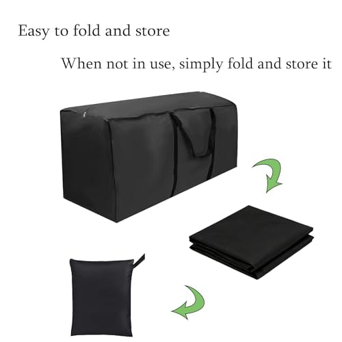 68" Waterproof Outdoor Cushion Storage Bag,Large Patio - Image 8