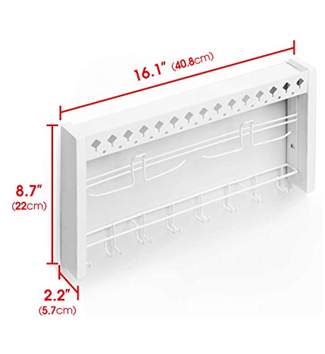 JackCubeDesign - Wood Wall Mount Jewelry Organizer - Image 7