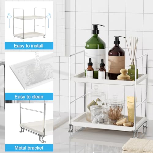 FSyueyun 2-Tier Bathroom Countertop Organizer, Makeu | All Products - Image 4