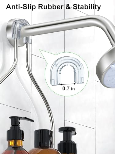 SMARTAKE Hanging Shower Head Caddy, Shower Shelf Organizer - Image 6