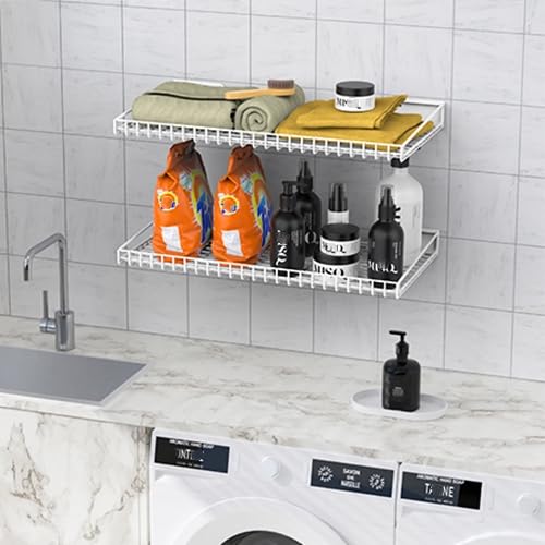 TORACK Wall-Mounted Storage Shelves, Mixed-Size Garage - Image 7