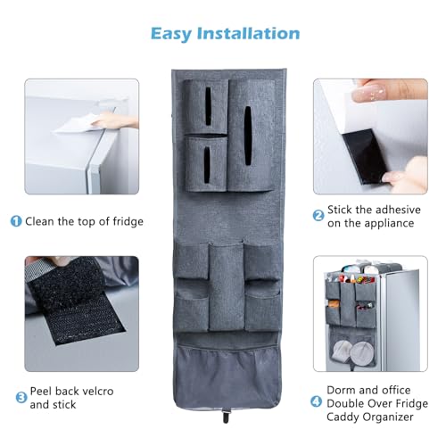 Mini Organizer 65" x 12.5" - Over Fridge Storage Organizer - Image 6