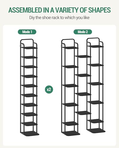 Hzuaneri Vertical Shoe Rack, Shoe Shelves, Wood Shoe | All Products - Image 6