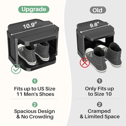 Kitstorack 8-Tier Vertical Plastic Shoe Rack, Freest | All Products - Image 5