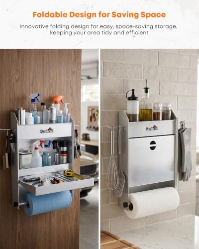 Stanbroil Trailer Door Cabinet Organizer Wall-Mount Work - Image 4