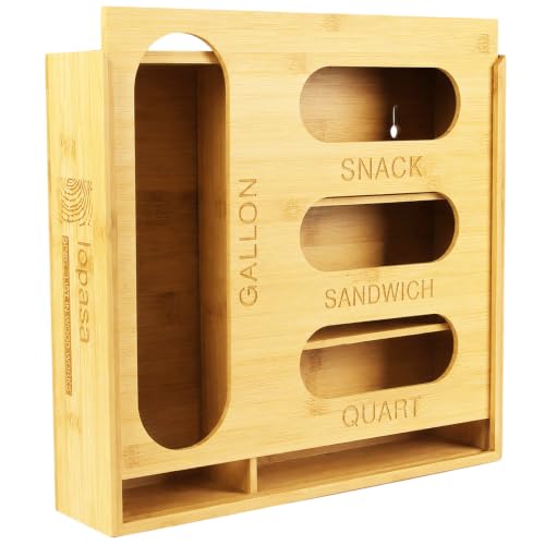 LOPASA Baggie Organizer for Drawer Compatible with Ziplock Bags - Image 2